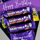 Thumbnail 5 - Happy Birthday Dairy Milk Selection Chocolate Bouquet