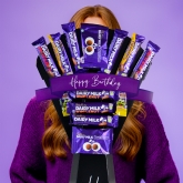 Thumbnail 6 - Happy Birthday Dairy Milk Selection Chocolate Bouquet