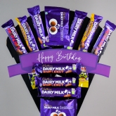 Thumbnail 7 - Happy Birthday Dairy Milk Selection Chocolate Bouquet