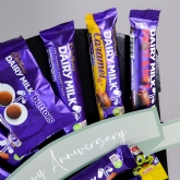Thumbnail 4 - Happy Anniversary Dairy Milk Chocolate Bouquet