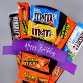 Thumbnail 3 - Happy Birthday Big USA Chocolate Bouquet