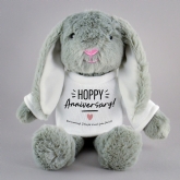 Thumbnail 10 - Personalised Hoppy Anniversary Bunny