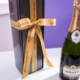 Thumbnail 4 - Gruet Brut Champagne Gift Box with Personalised Ribbon