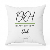 Thumbnail 9 - Personalised Classy 60th Birthday Year Cushion