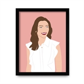 Thumbnail 12 - Personalised "Photo-to-Painting" Hand Illustrated Framed Prints for Her