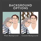 Thumbnail 3 - Personalised Parents "Photo-to-Painting" Hand Illustrated Framed Prints