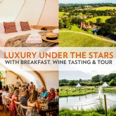 Thumbnail 1 - Luxury Under the Stars with Breakfast, Wine Tasting and Tour