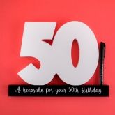 Thumbnail 6 - 50th birthday signature numbers
