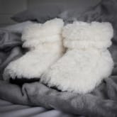 Thumbnail 3 - Cream Microwavable Slipper Boots