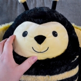 Thumbnail 2 - Warmies XL Bumblebee Microwaveable Plush