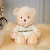 Thumbnail 1 - Warmies 9''  Congratulations Microwaveable Plush Bear