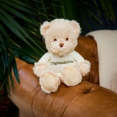 Thumbnail 3 - Warmies 9''  Congratulations Microwaveable Plush Bear