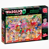 Thumbnail 1 - Wasgij Christmas 18 Gingerbread Showstopper 2x1000 Piece Jigsaw Puzzle