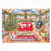 Thumbnail 2 - Deluxe Christmas Conservatory 1000 Piece Jigsaw Puzzle