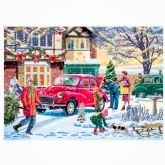 Thumbnail 2 - Family Time at Christmas 4 x 1000 Piece Jigsaw Puzzles