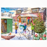 Thumbnail 4 - Family Time at Christmas 4 x 1000 Piece Jigsaw Puzzles