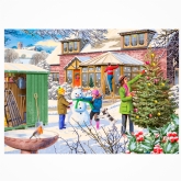 Thumbnail 4 - Family Time at Christmas 4 x 1000 Piece Jigsaw Puzzles