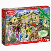 Thumbnail 1 - Deluxe Christmas Tree Farm 2 x 1000 Piece Jigsaw Puzzles