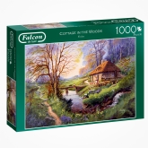 Thumbnail 1 - Cottage in the Woods 1000 Piece Jigsaw Puzzle