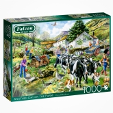 Thumbnail 1 - Another Day on the Farm 1000 Piece Falcon Jigsaw Puzzle