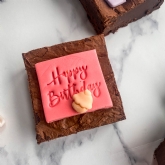Thumbnail 5 - Personalised Hand Decorated Chocolate Brownies