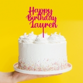 Thumbnail 1 - Personalised Custom Premium Acrylic Cake Toppers