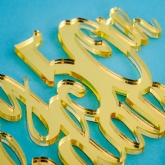 Thumbnail 4 - Personalised Custom Premium Acrylic Cake Toppers