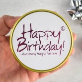 Thumbnail 4 - Lily Flame Scented Candle Sentiments Tins - Happy Birthday