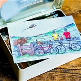 Thumbnail 4 - Lottie Shaw's Cyclist's Tin of Baked Treats  featuring Eleanor Tomlinson's illustration