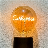 Thumbnail 4 - Personalised LED Any Name or Word Glass Bulb & Stand