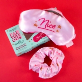 Thumbnail 1 - FabYuleOus Sleep Mask and Scrunchie set