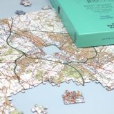 Thumbnail 4 - Personalised Jigsaw Puzzle 255 Pc Map 