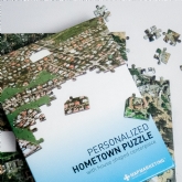Thumbnail 8 - Personalised Jigsaw Puzzle 255 Pc Map 