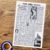 Thumbnail 5 - Personalised Times Newspaper Front Page Jigsaw