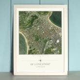 Thumbnail 3 - Personalised Your Home Aerial View Map Print - England and Wales only