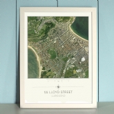 Thumbnail 3 - Personalised Your Home Aerial View Map Print - England and Wales only