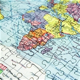 Thumbnail 7 - 400 Piece World Map Jigsaw Puzzle (1900 to 2024) - Personalised