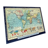 Thumbnail 8 - 400 Piece World Map Jigsaw Puzzle (1900 to 2024) - Personalised