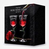 Thumbnail 2 - Rose Wine Glass Set