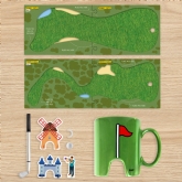Thumbnail 2 - Golf Mug & Coaster Game
