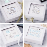 Thumbnail 1 - Quote Gift Box Sterling Silver Earrings