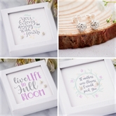Thumbnail 6 - Quote Gift Box Sterling Silver Earrings