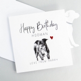 Thumbnail 1 - Personalised Photo Upload Birthday Card from the Dog