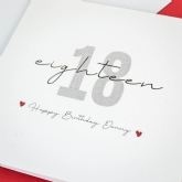 Thumbnail 3 - Personalised Milestone Age Birthday Cards