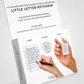 Thumbnail 2 - Little Letter DIY Shrink Keyring Kit