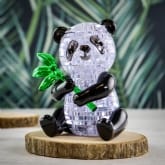 3D Crystal Panda/ Football/Skull/Elephant DIY Puzzles Kids Toy Birthday  Gift UK 
