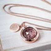 Thumbnail 1 - Personalised Heart of Gold Necklace