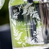 Thumbnail 2 - Personalised Botanical Gin with Engraved Wreath Design
