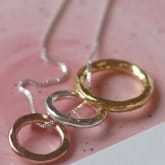 Thumbnail 1 - 30th Ring Necklace with Personalised Gift Box