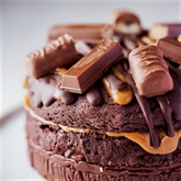 Thumbnail 10 - Celebration Birthday Cakes with Candles & Topper